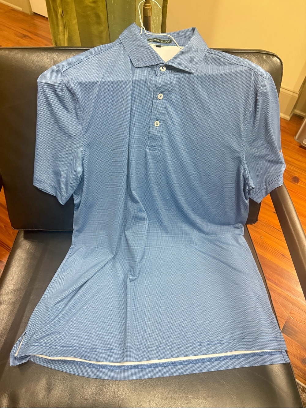 Southern Point Blue Polo Shirt -  Men’s Performance Polo